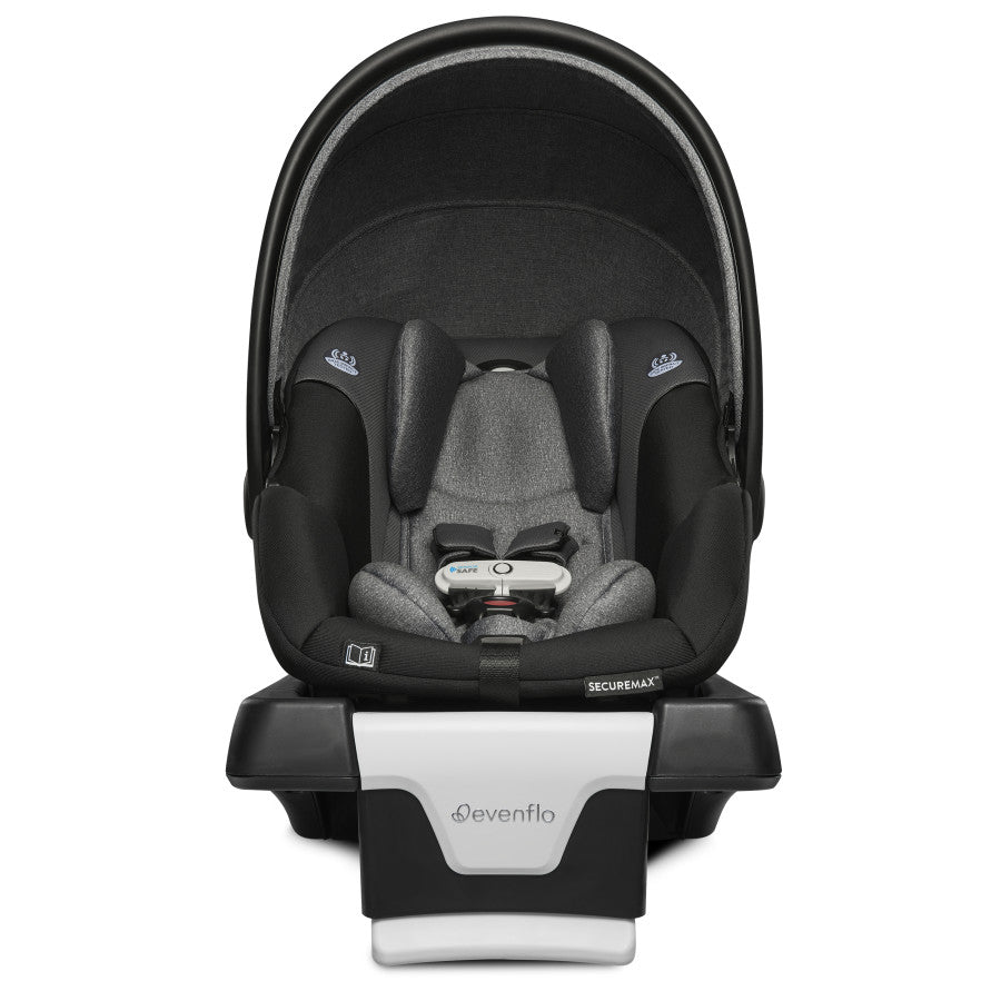 SecureMax Infant Car Seat with SensorSafe + SafeZone Load Leg Base