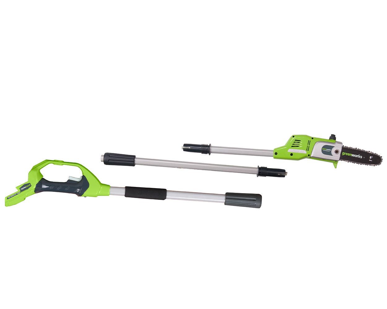 24V 8-Inch Pole Saw， Battery，  Charger | Greenworks Tools