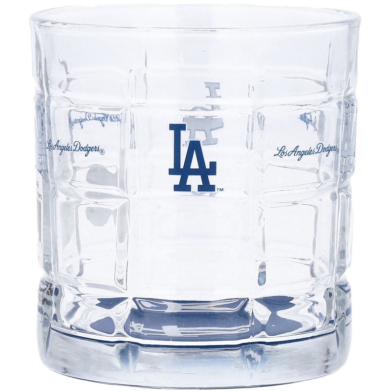 Los Angeles Dodgers 10oz. Team Bottoms Up Squared Rocks Glass