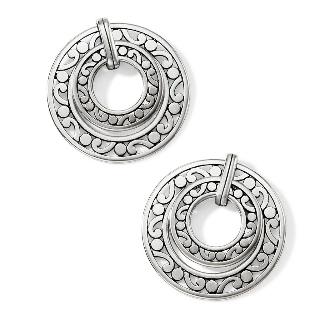 Brighton  Contempo Open Ring Duo Post Drop Earrings