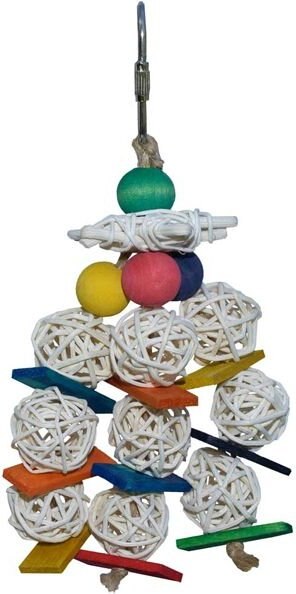 Super Bird Creations Mini Starburst Bird Toy， Small