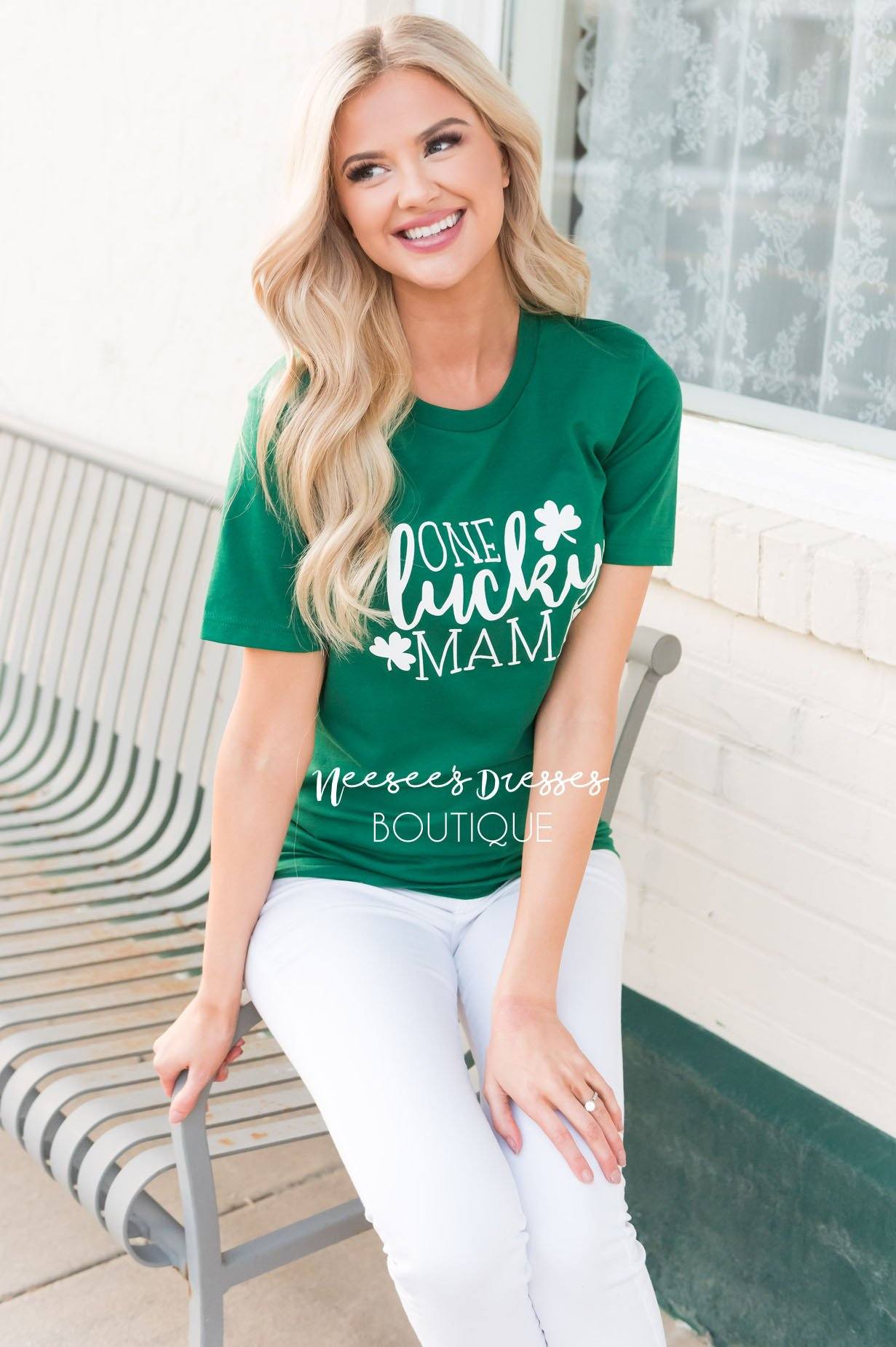 One Lucky Mama Modest Tee