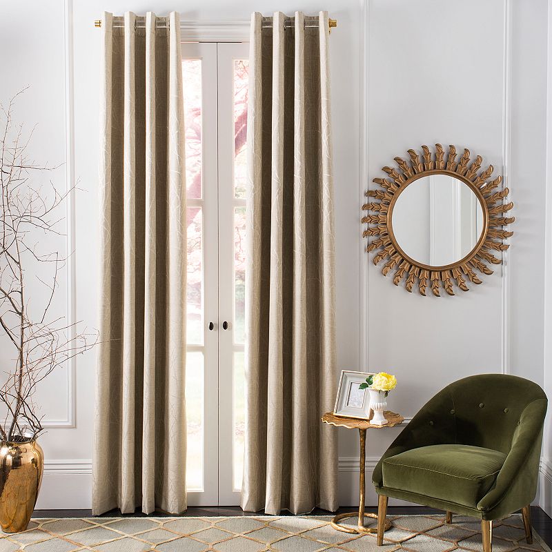 Safavieh 1-Panel Veria Window Curtain