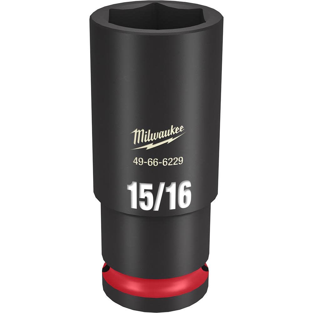 Milwaukee SHOCKWAVE™ Impact Duty™ Socket 1/2 Drive 15/16 Deep 6 Point ;