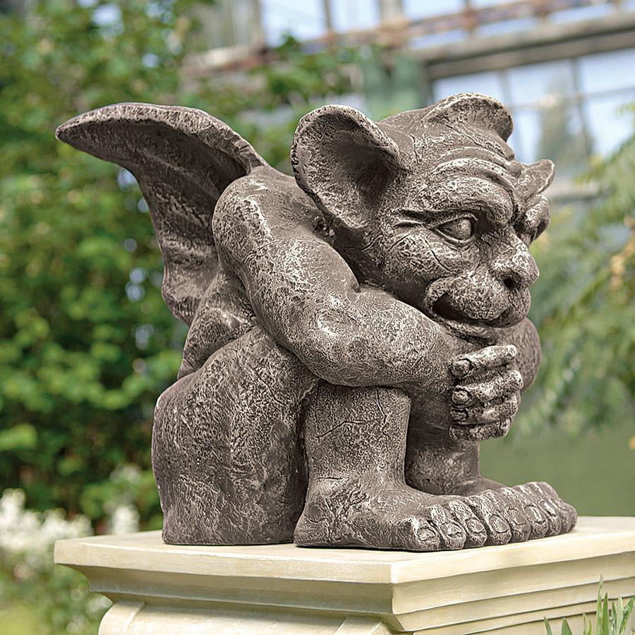 Purebred Winged Gargoyle Home Garden Sculpture Statue Figurine