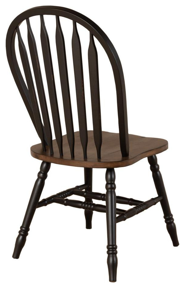 Windsor Side Chair  Black   Contemporary   Dining Chairs   by BisonOffice  Houzz