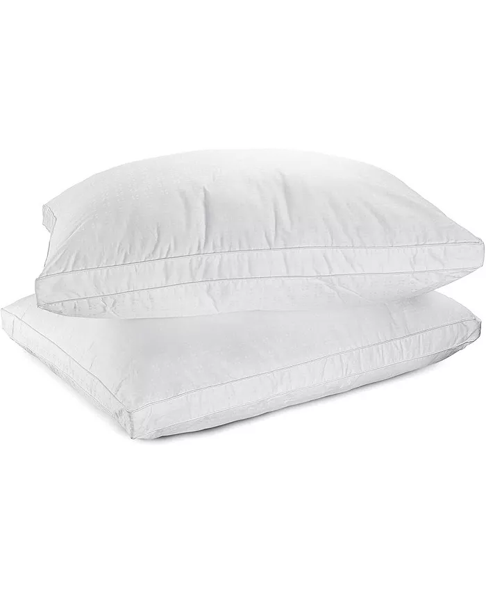 Maxi 2 Pack Cotton Pillow Protector and Pillows Set 2 Pack