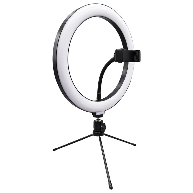 Supersonic Pro Live Stream 10 inch Led Selfie Rgb Ring Light With Tabletop Stand