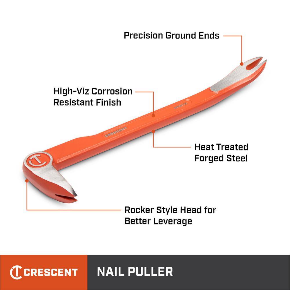 Crescent 10 in. Nail Puller with Claw NPWC10