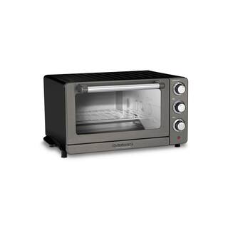 Cuisinart 1800-Watt 6-Slice Black Stainless Steel Toaster Oven with Convection TOB60N2BKS2