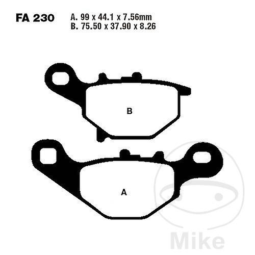 EBC R - ATV and Dirt Brake Pads (FA230R)