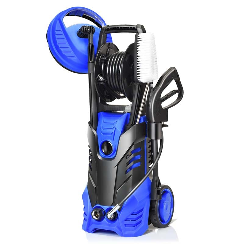 3000PSI Electric Pressure Washer, 2000W 2.0 GPM Portable Electric Power Washer with 5 Nozzles