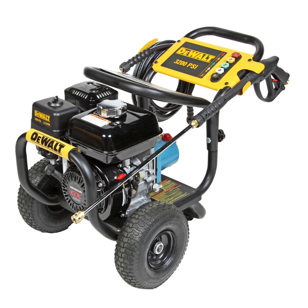 DEWALT DXPW60603 3200 PSI at 2.8 GPM HONDA with CAT Triplex Plunger Pump Cold Water Professional Gas Pressure Washer DXPW60603 from DEWALT