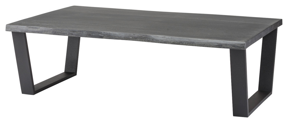 Oxidized Grey Table   Wood   Transitional   Coffee Tables   by EBPeters  Houzz