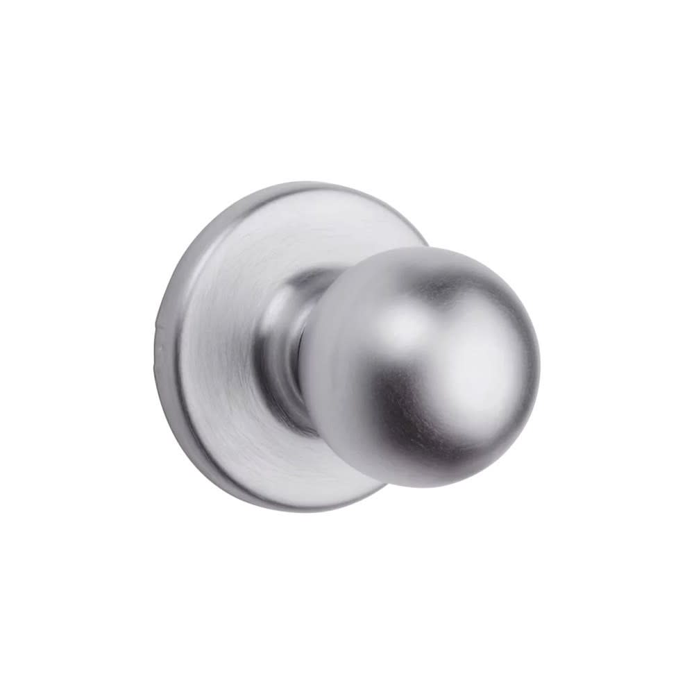 Satin Chrome Hall/Closet Polo Passage Door Knob Set