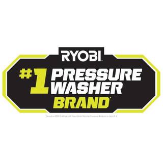 RYOBI 15 in. 3400 PSI Gas Pressure Washer Surface Cleaner with Caster Wheels RY31SC15