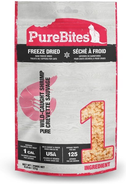 PureBites Shrimp Freeze-Dried Raw Cat Treats