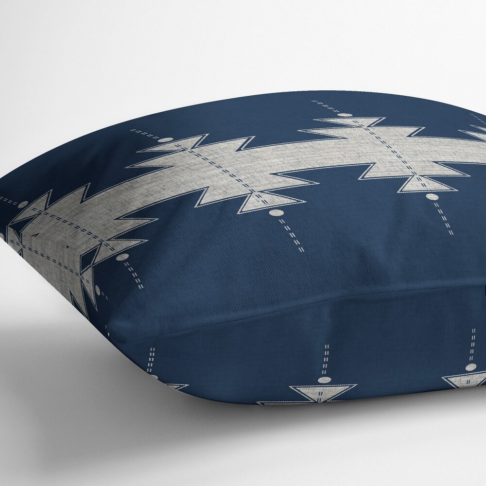 MESA NAVY IndoorOutdoor Pillow By Kavka Designs