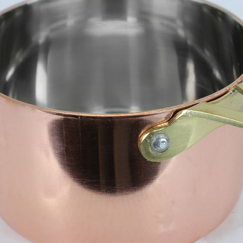 Gibson Rembrandt 3.3 Inch Mini Copper Plated Sauce Pan