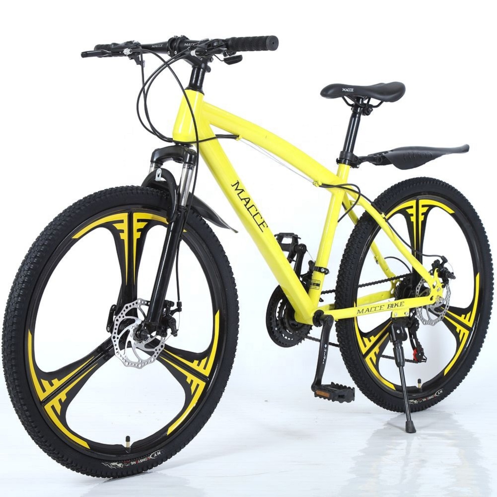 MTB Bicycle 24 26 INCH Suspension Fork Disc Brake 21 24 27 Speed Cycle Training Mountain bike