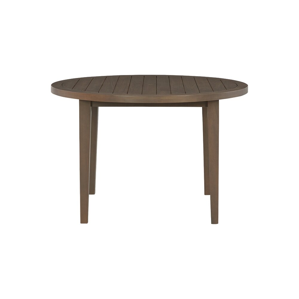 Germalia Round Dining Table with Umbrella Option   47\