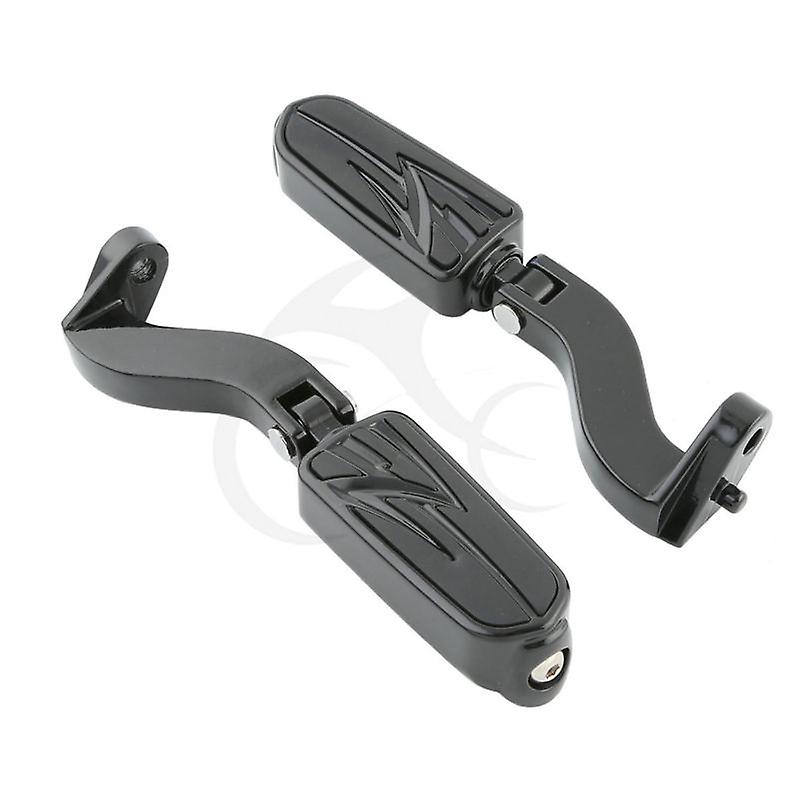 Born Pretty Male Mount Foot Pegs Footrests W/ Brackets For Harley Touring Glide 1993-2016