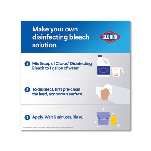 Clorox Regular Bleach with CloroMax Technology  CLO32260