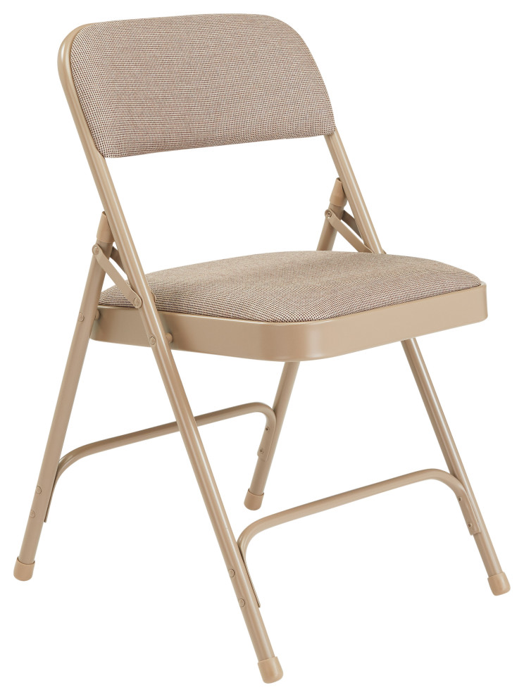 NPS 2200 Fabric Double Hinge Folding Chair  Set of 4   Contemporary   Folding Chairs And Stools   by National Public Seating  Houzz