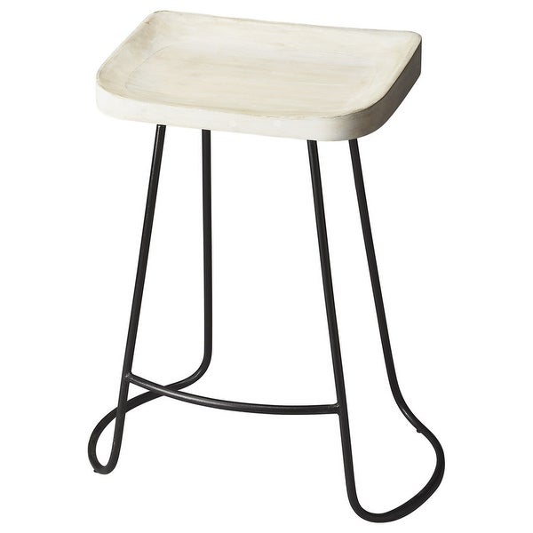 Backless Wood Counter Stool - 24.25