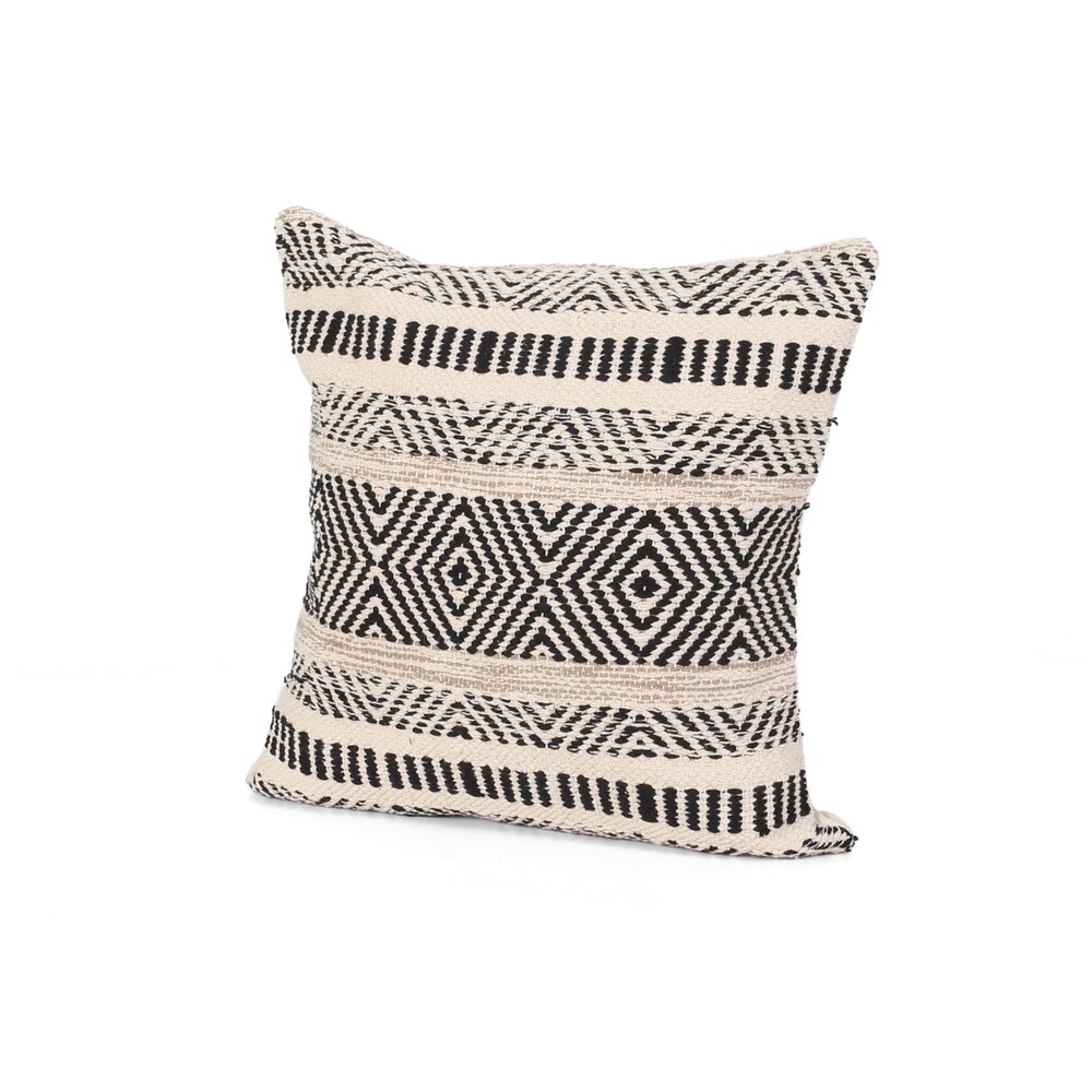 Artesian Boho Cotton Pillow Cover by Christopher Knight Home