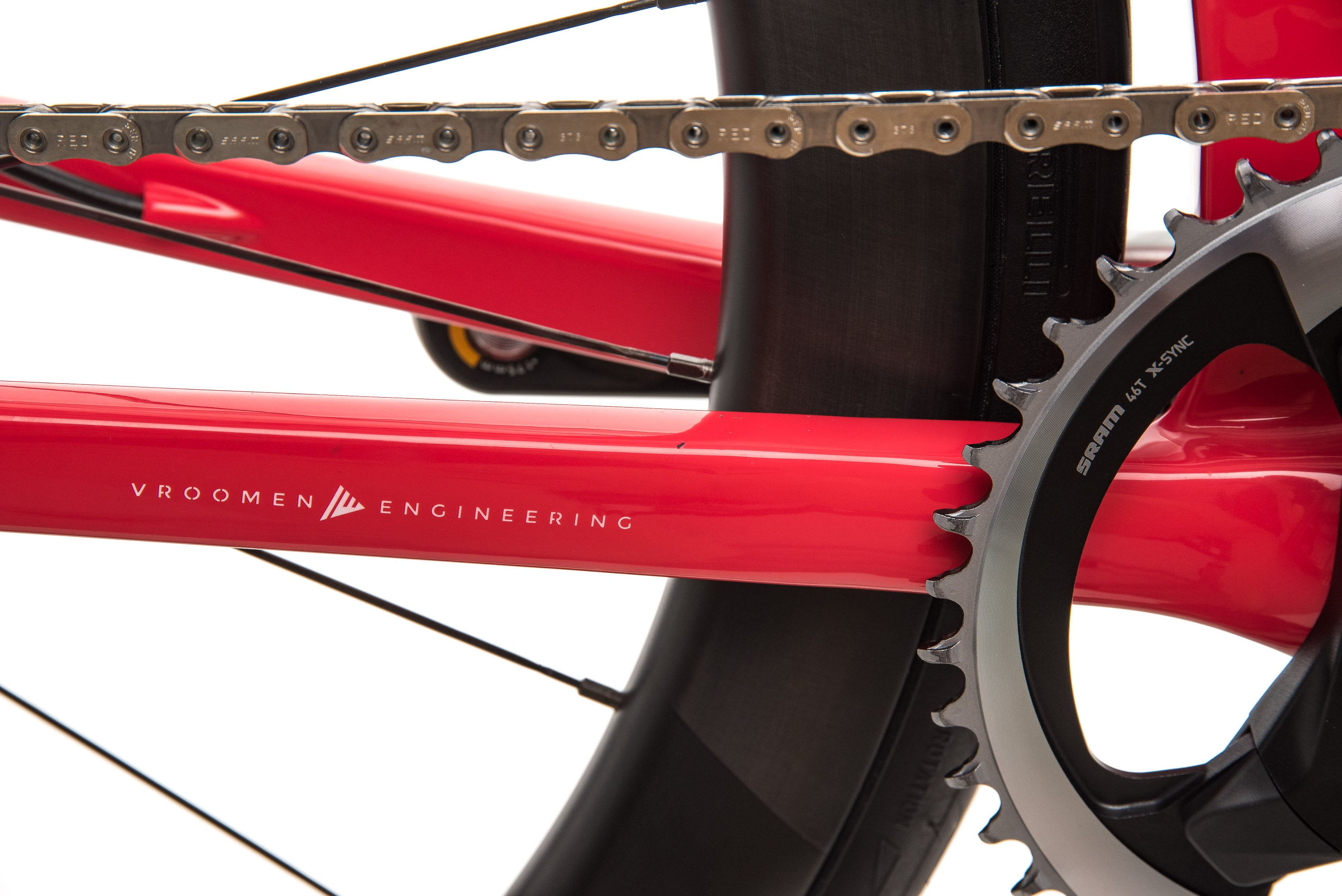 3T Strada Team Red AXS eTap Road Bike - 2020, Large