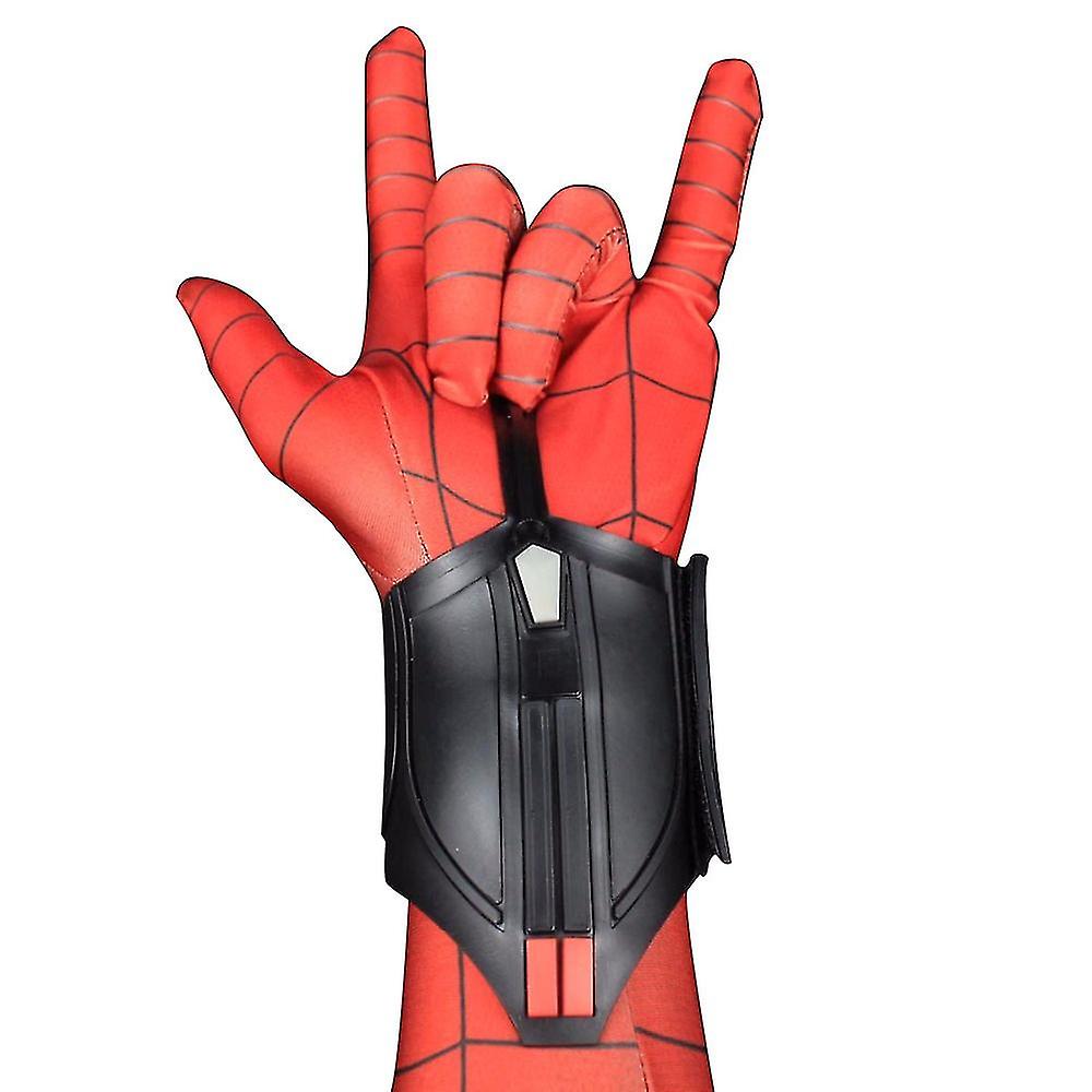 Th Spiderman Homecoming Wrist Guard Spider-man Peter Web Shooter Toy Cosplay Prop1pair Black