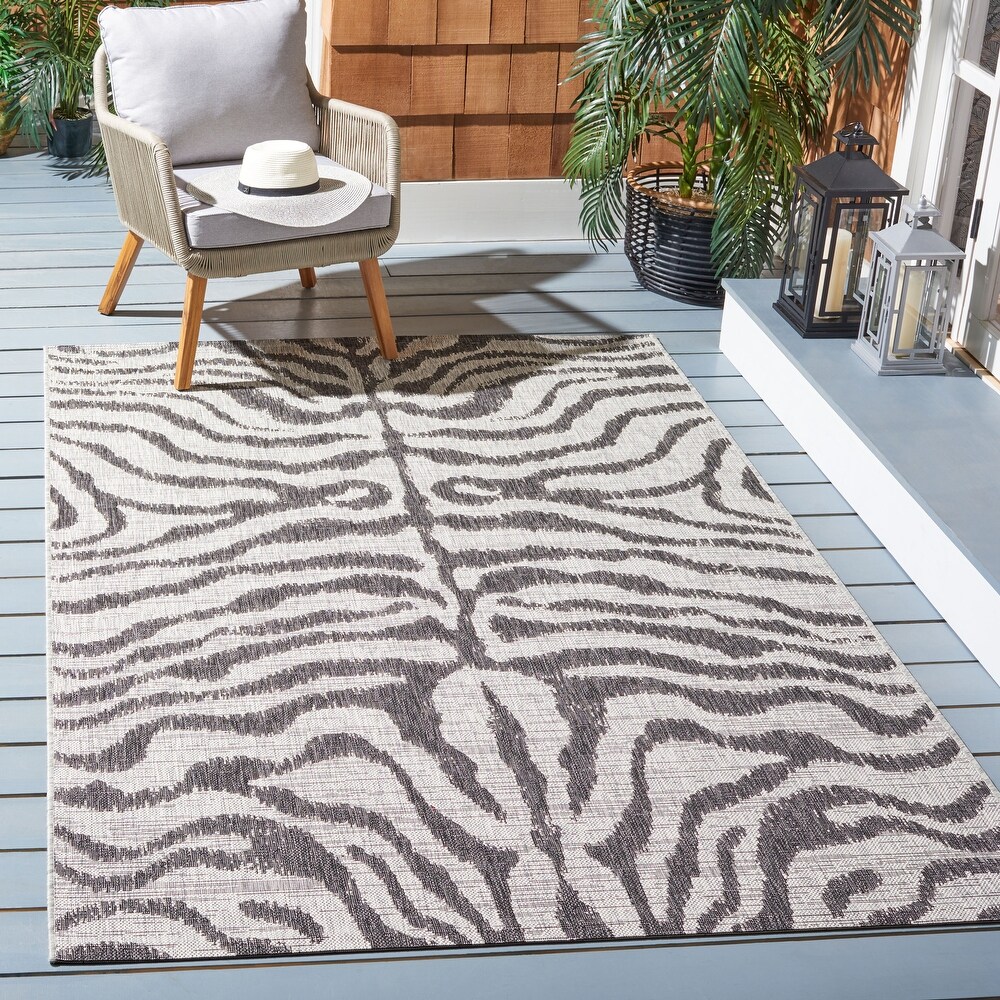 SAFAVIEH Courtyard Ottaviana Indoor/ Outdoor Waterproof Patio Backyard Rug