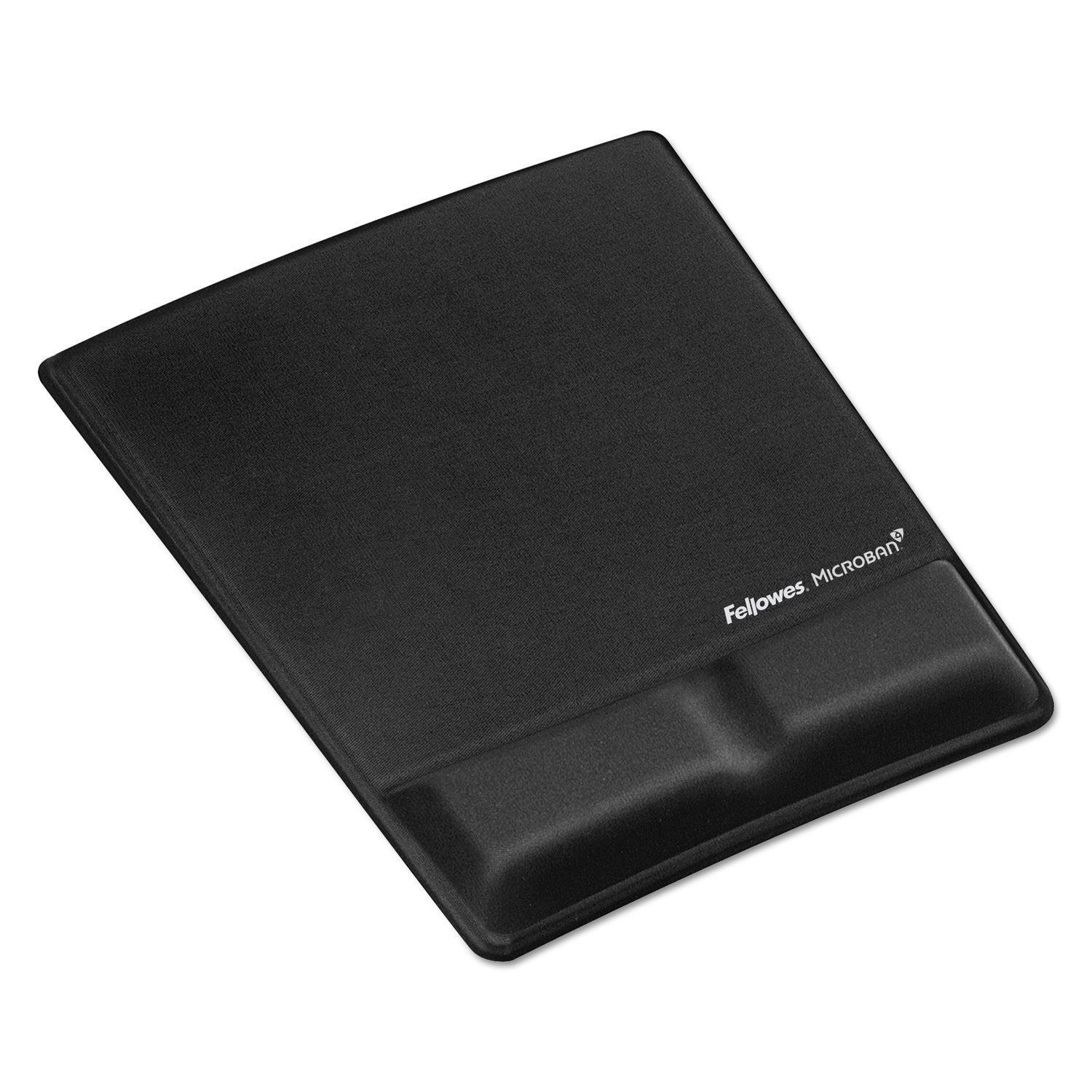 Ergonomic Memory Foam Wrist Support with Attached Mouse Pad by Fellowesandreg; FEL9181201