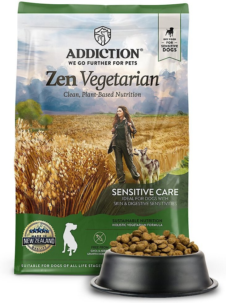 Addiction Zen Vegetarian Sensitive Care Dry Dog Food