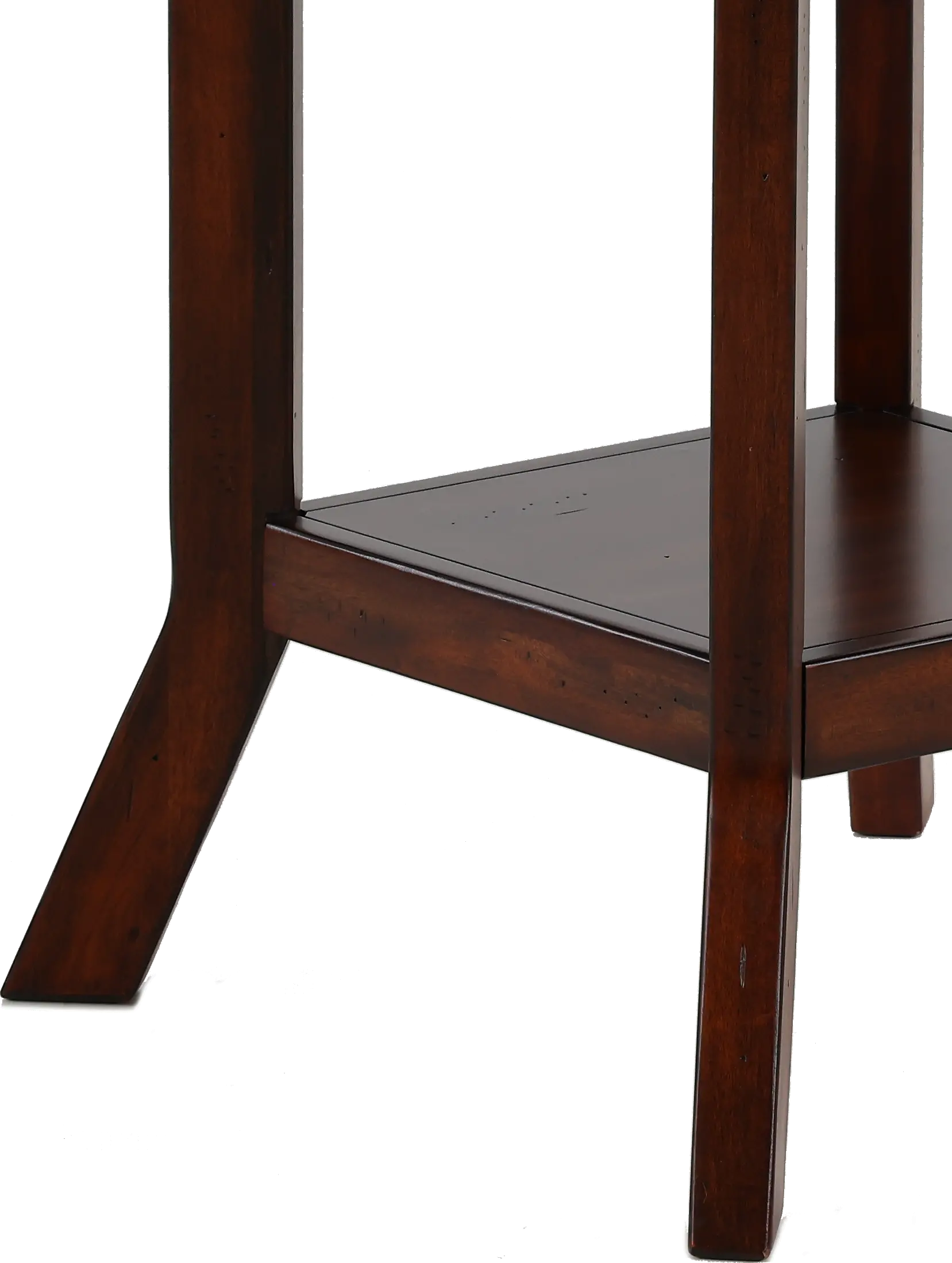 Santa Fe Mahogany Square End Table