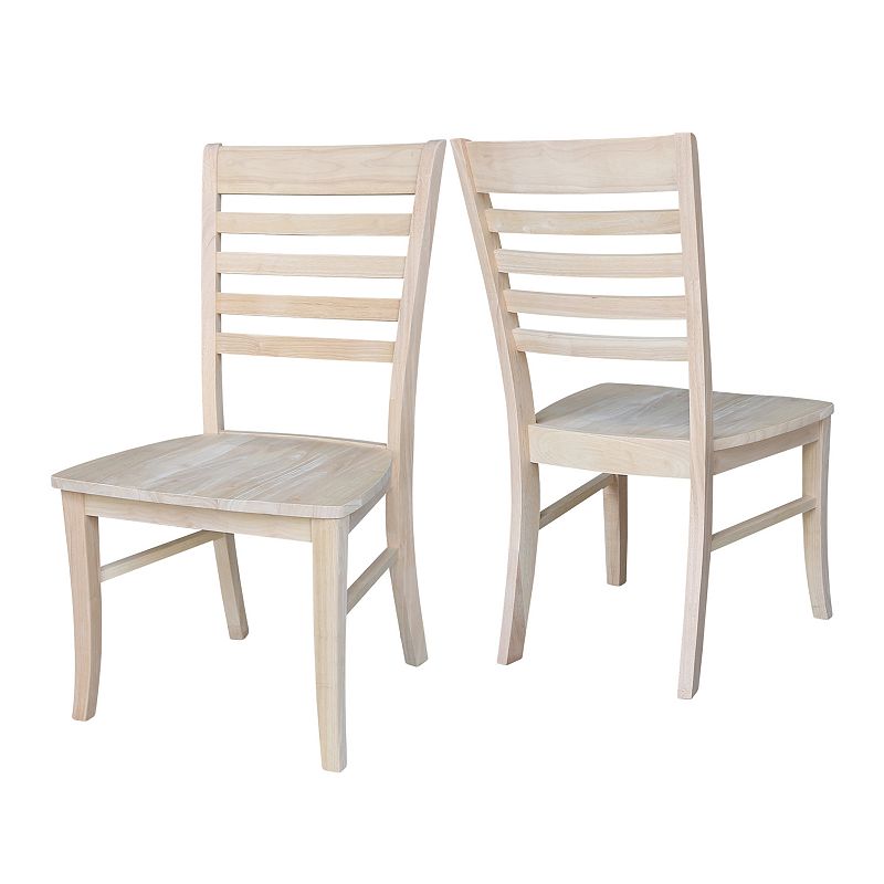 International Concepts 2-piece Roma Ladderback Chair Set