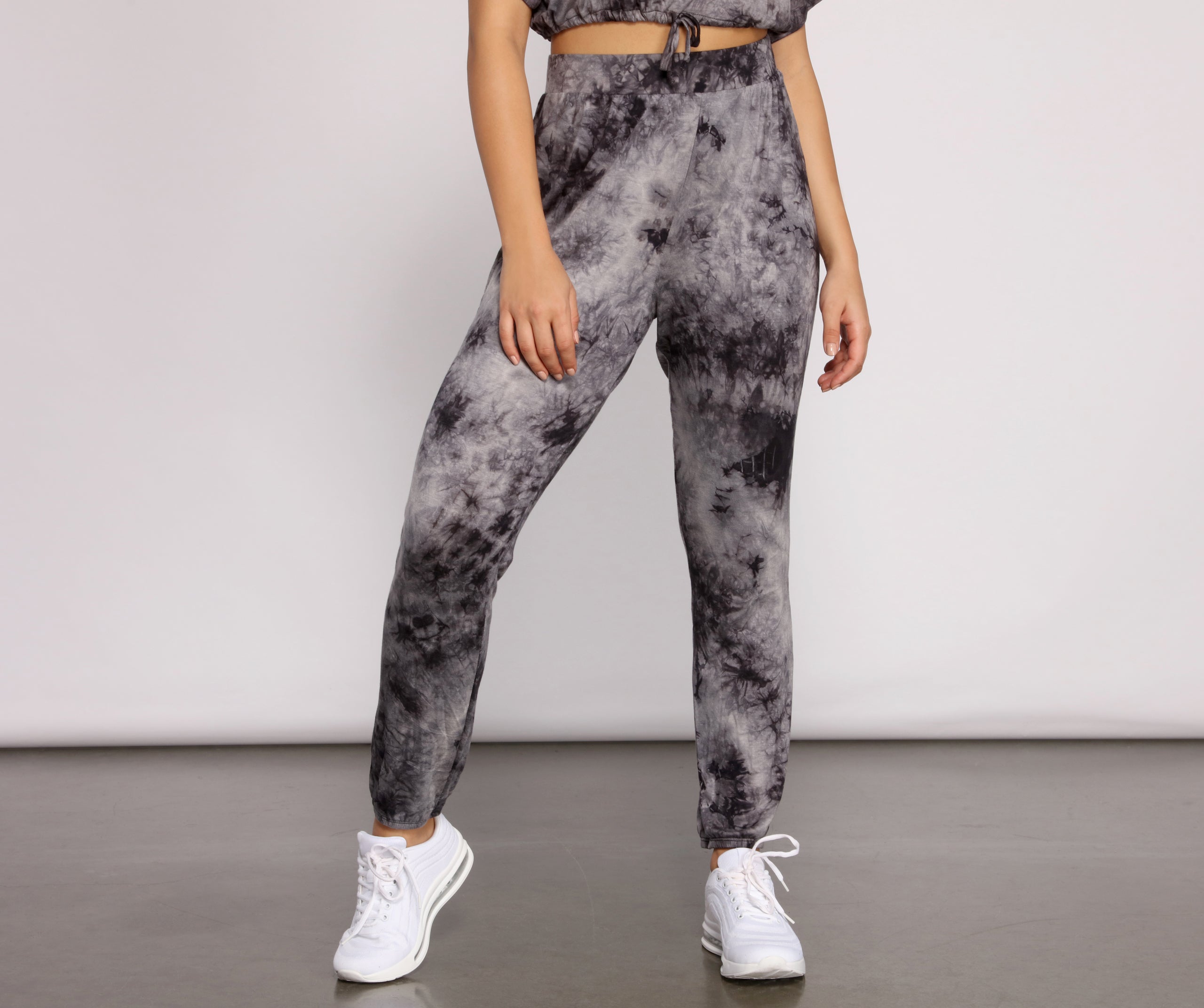 Tie Dye High Rise Joggers