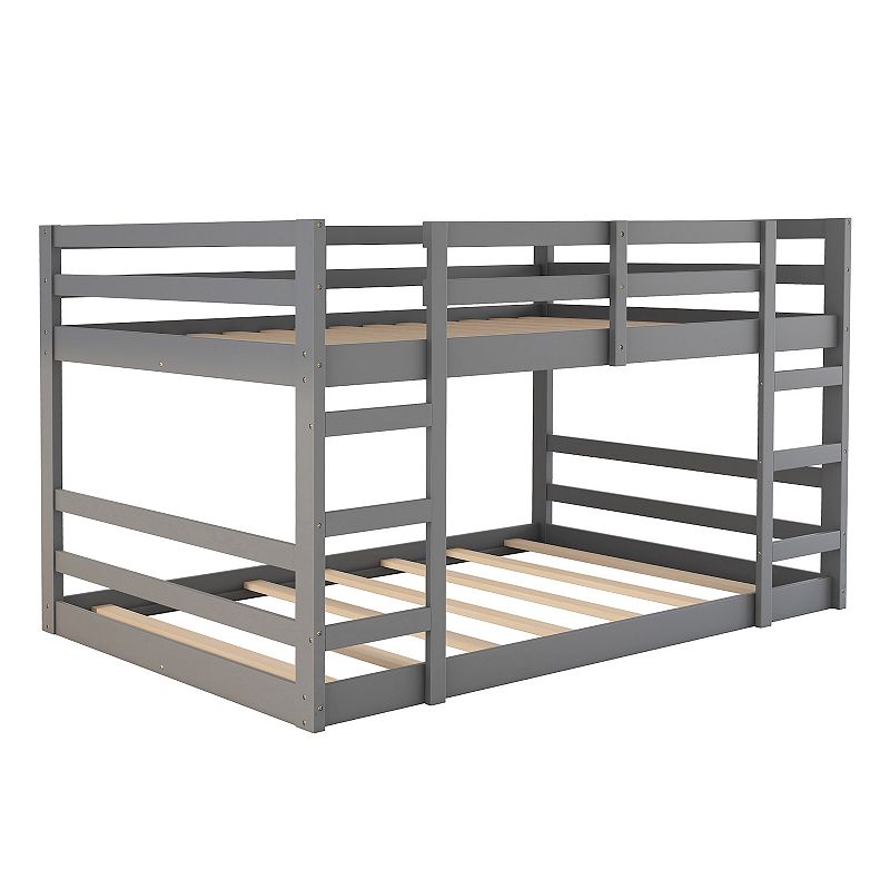 Merax Full Over Full Bunk Bed With Ladder