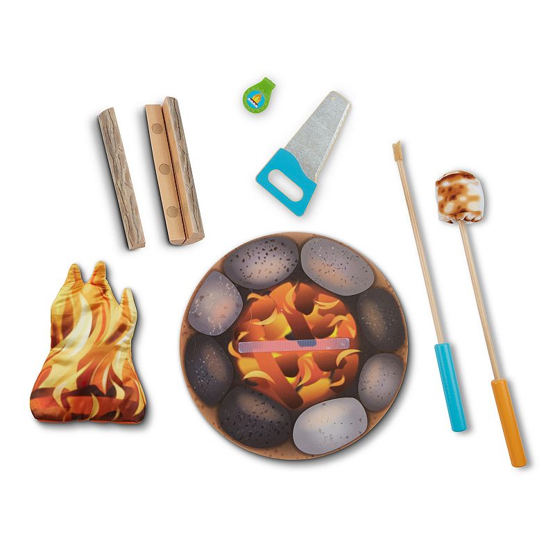 Melissa and Doug Let's Explore Campfire S'mores Play Set