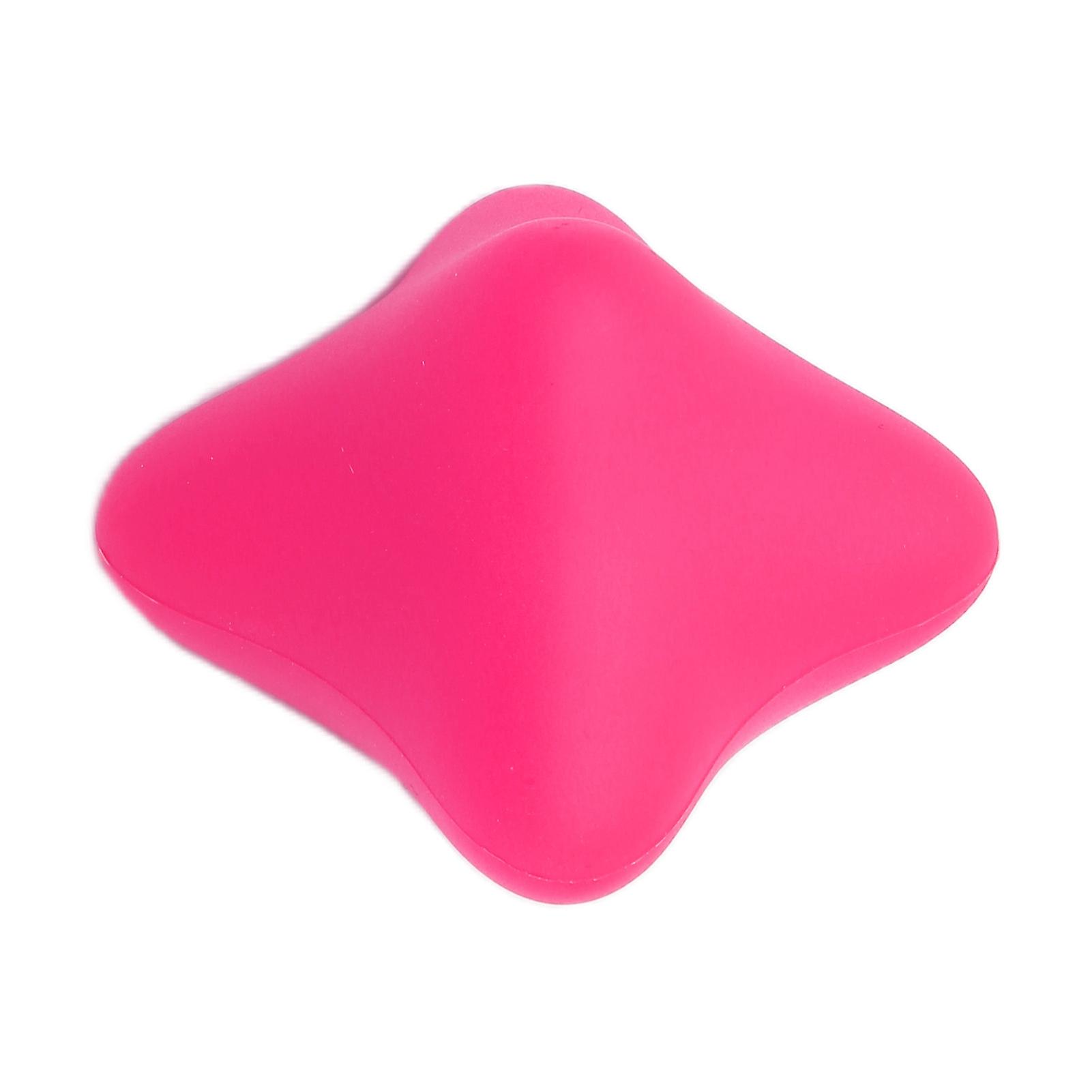 Reaction Ball Silicone Agility Training Six Angle Massage Exercise Ball For Hands Feet Backpink