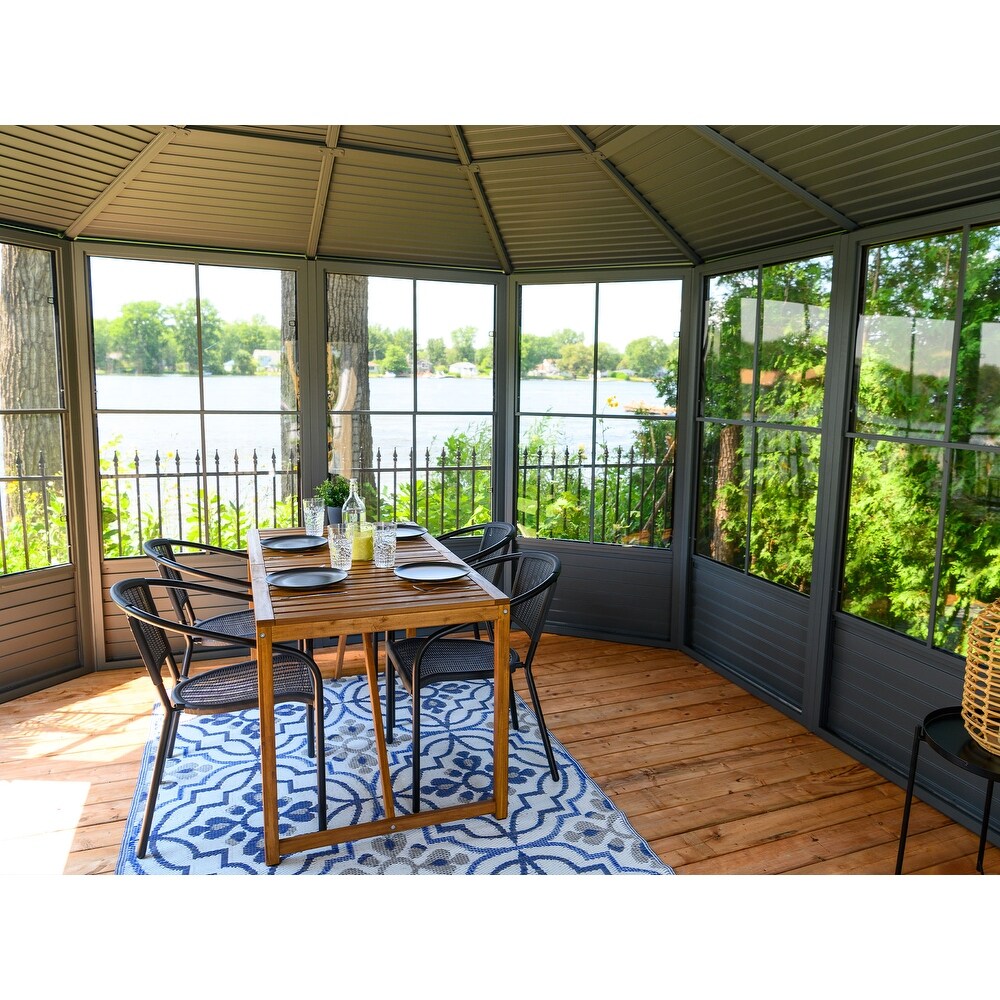 Florence   Solarium 12x15 Metal Roof