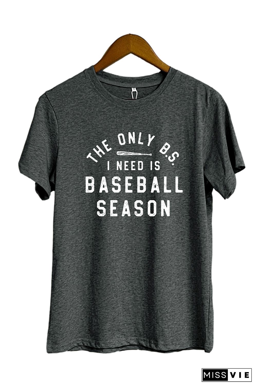 Baseball Season Print Graphic Tee