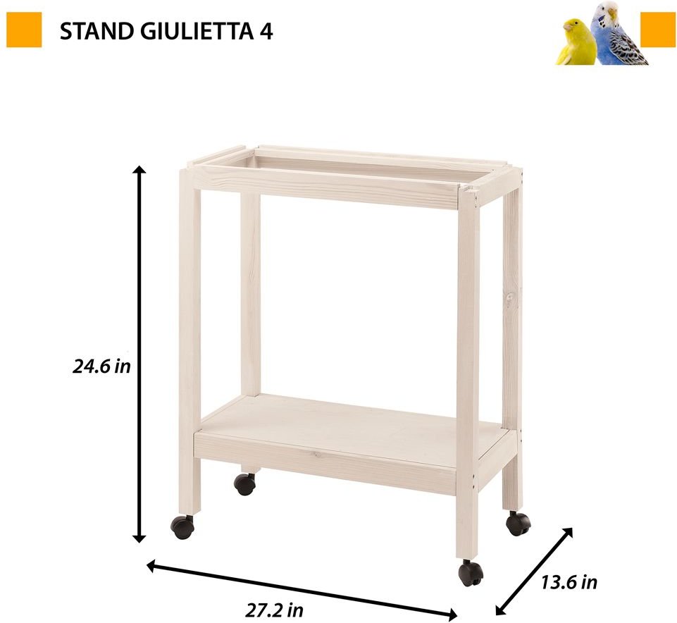 Ferplast Giulietta 4 Wooden Stand Cage Accessory