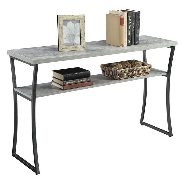 X-Calibur Console Table， Black