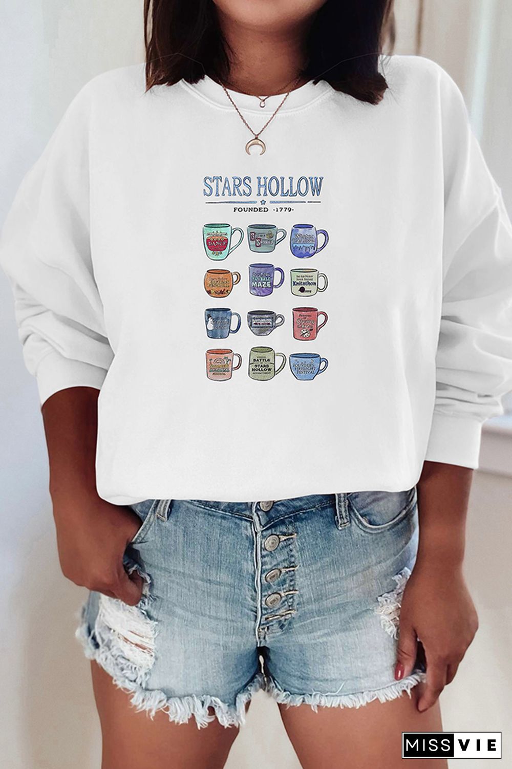 Mugs of Stars Hollow Annual Events Sweatshirt Wholesale