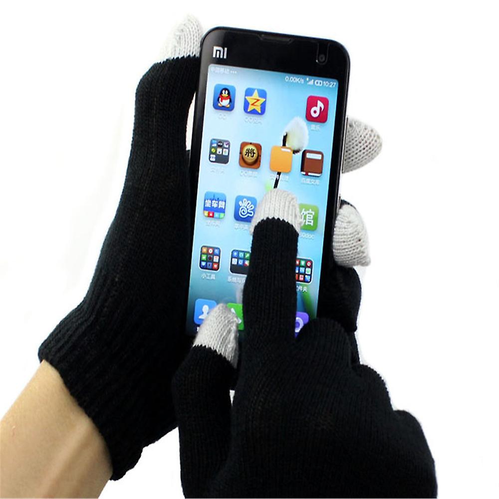 3 PAIRS Winter touch Cotton gloves capacitive screen Fashion conductive gloves for Intelligent mobile phone iphone 4 5