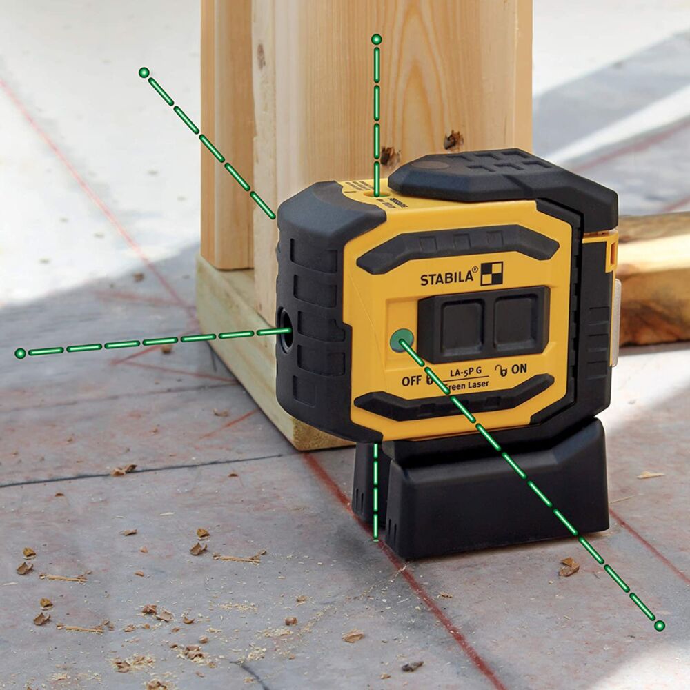 Stabila LA-5P G 5-Point Dot GREENBEAM Self-Leveling Laser