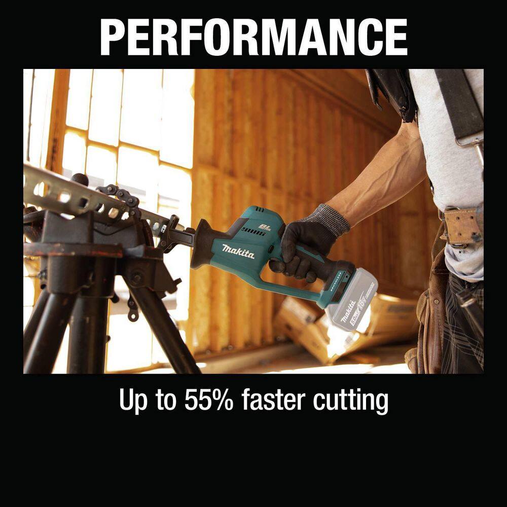 Makita 18V LXT Lithium-Ion Brushless Cordless Compact Recipro Saw (Tool Only) XRJ08Z