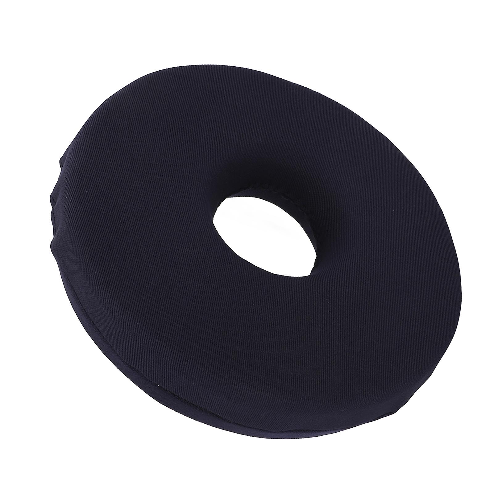 Donut Pillow Bed Sore Decubitus Pain Relief Seat Cushion For Bedridden Patient Elderly Black 25cm